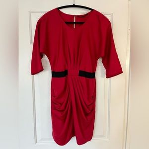 Red BCBG tunic dress